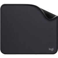 Logitech Mouse Pad Studio Series Graphite, Tapis de souris Noir, Graphite, Monochromatique, Nylon, Polyester, Caoutchouc, Base antidérapante