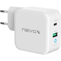 Nevox 1889 chargeur d'appareils mobiles Blanc Intérieure Blanc, Intérieure, Secteur, Blanc