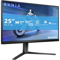 Philips Evnia 5000 25M2N5200U/00 écran plat de PC 62,2 cm (24.5") 1920 x 1080 pixels Full HD LCD Gris Moniteur gaming Anthracite, 1x DisplayPort, 2x HDMI, 4x USB-A, 390 Hz, 62,2 cm (24.5"), 1920 x 1080 pixels, Full HD, LCD, 1 ms, Gris