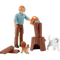 Schleich Set de Poche ! Forestier, Figurine 