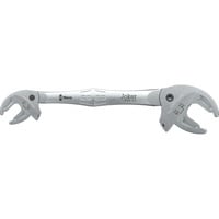 Wera Clé plate double auto-ajustable 6006 Joker S / L Argent