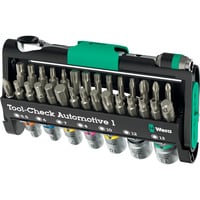 Wera Tool-Check Automotive 1, Set d'embouts de vissage Noir/Vert