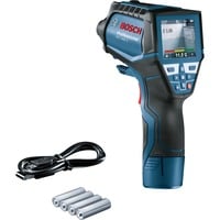Bosch GIS 1000 C Professional Thermomètre optique Intérieur & extérieur Noir, Bleu, Détecteur thermique Bleu/Noir, Thermomètre optique, Intérieur & extérieur, °C, -40 - 1000 °C, Numérique, Noir, Bleu