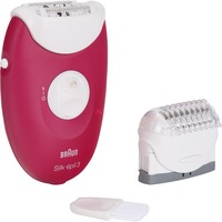 Braun Silk-épil 3 3276 20 pince(s) Rose, Blanc, Appareil à épiler rose fuchsia/Blanc, Rose, Blanc, 20 pince(s), Secteur, Boîte