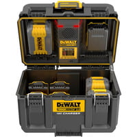 DEWALT Boîte de charge ToughSystem 2.0, Station de recharge Noir