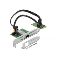 DeLOCK 95267 carte et adaptateur d'interfaces Interne SFP, Carte réseau Mini PCI Express, SFP, Hauteur totale / Demi-longueur
