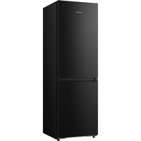 Hisense RB5K330GSFC Pose libre 330 L Noir, Combination Réfrigérateur / congélateur Noir, 330 L, No Frost (réfrigérateur), SN-N, 10 kg/24h, C, Noir
