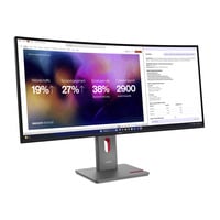 Lenovo ThinkVision P40WD-40 39.7" 4K Ultra HD Moniteur UltraWide incurvé Noir, 1x DisplayPort, 1x HDMI, 2x USB-C, 5x USB-A, 2x Thunderbolt, 1x RJ-45, 120 Hz, 100,8 cm (39.7"), 5120 x 2160 pixels, WUHD, LED, 6 ms, Noir