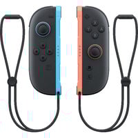 Nintendo Ensemble de manettes Joy-Con 2, Manette de jeu Noir/multicolore, Joystick, Nintendo Switch 2, Capture button, Croix directionnelle, Bouton d'accueil, Analogique/Numérique, Sans fil, Bluetooth