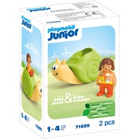 PLAYMOBIL Junior : Escargot à bascule avec fonction hochet, Jouets de construction 