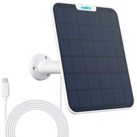 Reolink 6975253985388 support et boîtier des caméras de sécurité Panneau solaire Blanc, Panneau solaire, Extérieure, Noir, Blanc, Reolink, Mur, IP65