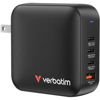 Verbatim Chargeur Mini-GaN 165W 4 Ports Noir