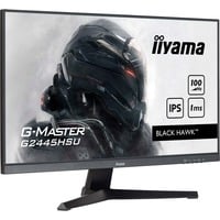 iiyama G-MASTER G2445HSU-B2 écran plat de PC 60,5 cm (23.8") 1920 x 1080 pixels Full HD LCD Noir Moniteur gaming Noir (Mat), 60,5 cm (23.8"), 1920 x 1080 pixels, Full HD, LCD, 1 ms, Noir