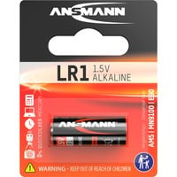 Ansmann 1,5 V Alkaline cell LR 1 Batterie à usage unique Alcaline 5 V Alkaline cell LR 1, Batterie à usage unique, Alcaline, 11.5 x 29.5