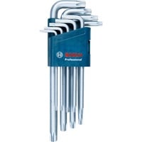 Bosch Jeu de clés hexagonales Professional, 9 pièces, Tournevis 
