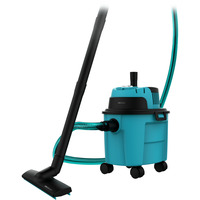 Cecotec Conga Rockstar Wet & Dry Compact Garden, Aspirateur sec/humide Turquoise/Noir