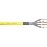 Digitus Câble d'installation professionnel Cat.7a S/FTP simple, Cca Jaune