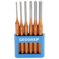 GEDORE Set de tenonnage 6 pcs, Chasse-goupilles Jaune