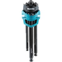 Makita Set de clés Allen 9 pièces, Tournevis Bleu/Noir