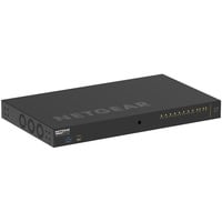 Netgear M4250-10G2XF-PoE++ Géré L2/L3 Gigabit Ethernet (10/100/1000) Connexion Ethernet, supportant l'alimentation via ce port (PoE) 1U Noir, Switch Géré, L2/L3, Gigabit Ethernet (10/100/1000), Connexion Ethernet, supportant l'alimentation via ce port (PoE), Grille de montage, 1U