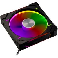 Phanteks D30-140 PWM Regular ventilateur de boîtier RGB  Noir, 140 x 140 x 30 mm, 1 pièce, connecteur de ventilateur PWM à 4 broches