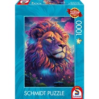 Schmidt Spiele Lion dans le vent coloré, Puzzle 