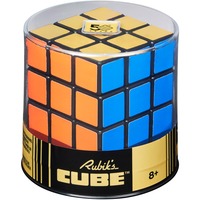 Spin Master RUBIK'S CUBE 3x3 50 ANS RETRO, Jeu d'adresse Rubik’s CUBE 3x3 50 ANS RETRO, Rubik's cube, 8 an(s)