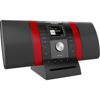 TechniSat MULTYRADIO 4.0, Radio Internet Noir/Rouge, Bluetooth, DAB+