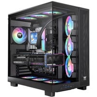 Thermaltake View 380 XL TG ARGB boîtier midi tower Noir | 2x USB-A | 1x USB-C | RGB | Verre Trempé
