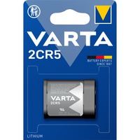 Varta -2CR5 Piles domestiques, Batterie Batterie à usage unique, 6V, Lithium, 6 V, 1 pièce(s), 1400 mAh