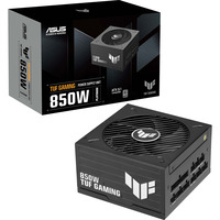 ASUS TUF-GAMING-850P alimentation modulaire 850 watt Noir, 1x 12V-2x6, 3x PCIe
