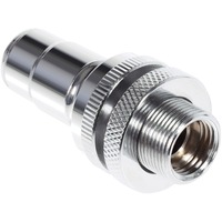 Alphacool ES Schnellverschluss BLH1A PushIn Mâle IG avec presse-étoupe, Connecteur Chrome