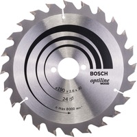 Bosch Lames de scies circulaires Optiline Wood, Lame de scie Bois, 19 cm, Bosch, 440 g, 1 pièce(s)