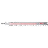 Bosch T367XHM Lames de scie sauteuse Carbone 2 pièce(s), Lame de scie Lames de scie sauteuse, Aluminium, Mortier, Plastique, Acier, Bois avec clous, Carbone, Acier inoxydable, 5 - 7, 3,5 mm