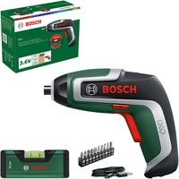 Bosch Visseuse sans fil IXO 7 Set niveau à bulle 3,6Volt, Tournevis Vert/Noir