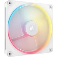 Corsair iCUE LINK LX140-R RGB Reverse ventilateur de boîtier Blanc, 140 x 140 x 25 mm, PWM