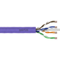 Digitus Câble de pose Professional Cat.6 U/UTP simplex, Cca Violet