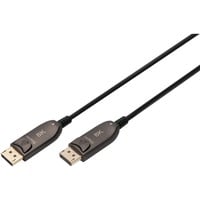 Digitus Câble hybride en fibre optique DisplayPort AOC, UHD 8K Noir