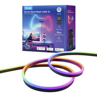 Govee Bande lumineuse néon, Bande LED Noir