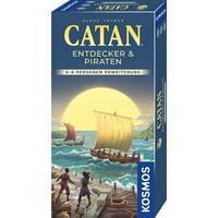 KOSMOS CATAN - Découvreurs & Pirates Extension 5-6 Joueurs, Jeu de société 