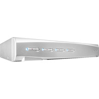 Lindy Commutateur KVM 4 ports, Switch KVM Blanc