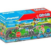 PLAYMOBIL City Life Parcours de vélo, Jouets de construction 