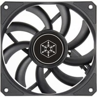 SilverStone Air Slimmer 120 ARGB SST-AS120B ventilateur de boîtier Noir, 120 x 15 x 120 mm, PWM