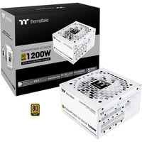 Thermaltake Toughpower GT Snow alimentation modulaire 1200 watt Blanc, 5x PCIe