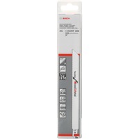 Bosch Lames de scie sabre S 1122 HF Flexible pour bois et métal, 25 pièces, Lame de scie 