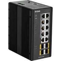 D-Link DIS‑300G‑14PSW Géré L2 Gigabit Ethernet (10/100/1000) Connexion Ethernet, supportant l'alimentation via ce port (PoE) Noir, Switch Géré, L2, Gigabit Ethernet (10/100/1000), Full duplex, Connexion Ethernet, supportant l'alimentation via ce port (PoE), Montage mural