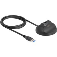 DeLOCK Support magnétique USB-A 5 Gbps câble de docking Noir