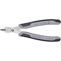 KNIPEX Couteaux électroniques Super Knips ESD 78 13 125 ESD , Pinces électroniques Gris