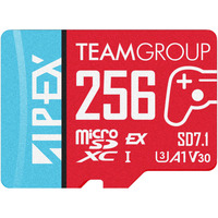 Team Group TAPMSDE256GIV30A102, Carte mémoire Rouge/Bleu