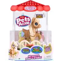 ZURU Mon poney magique et son écurie ZURU, Figurine Pets Alive Mon poney magique et son écurie, 3 an(s), Multicolore